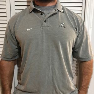 Men’s Virginia Cavaliers Nike pollo shirt Sz Large